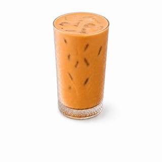 Iced flavored latte