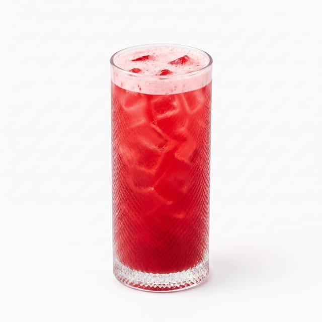 Strawberry fruit tea.