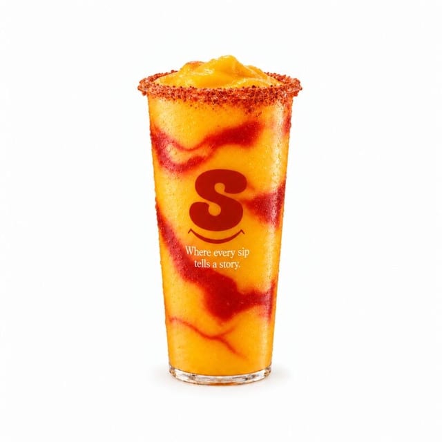 Mango tango (blended).