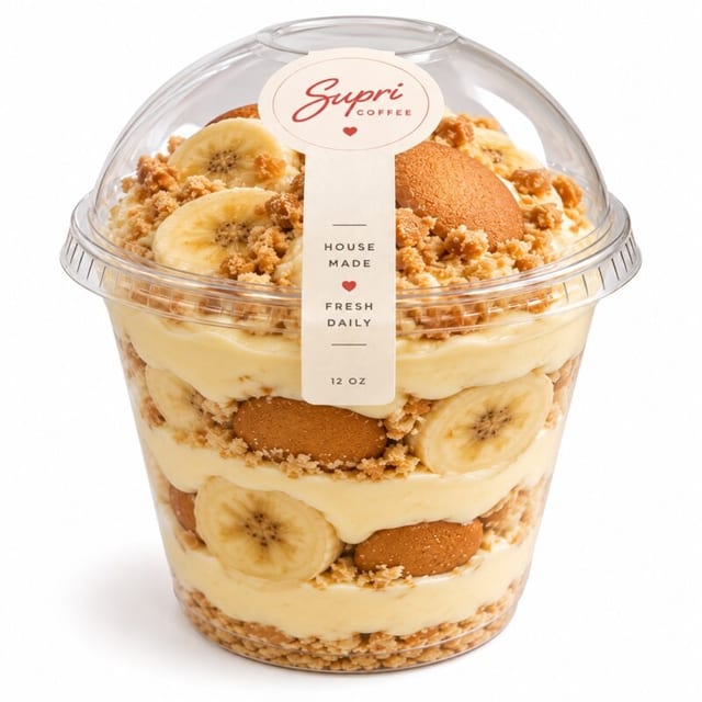 House banana pudding.