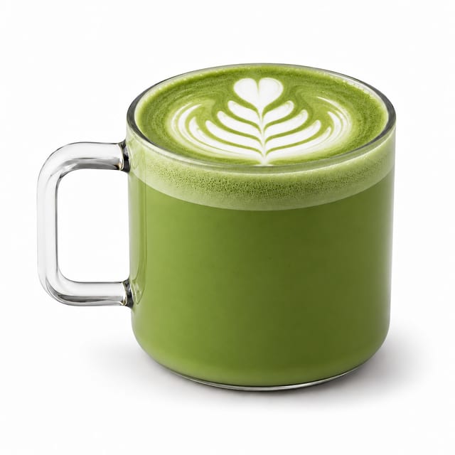 Matcha latte.